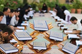 برپایی مراسم جزء‌خوانی قرآن در حاجی‌آباد