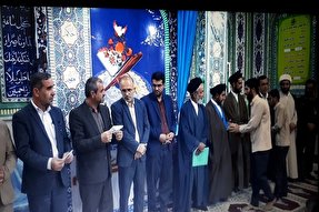 تجلیل از قاریان طرح جزءخوانی قرآن بهمئی