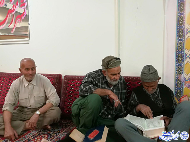 ترتیل&zwnj;خوانی قرآن در هیات ابوالفضلی بیرجند