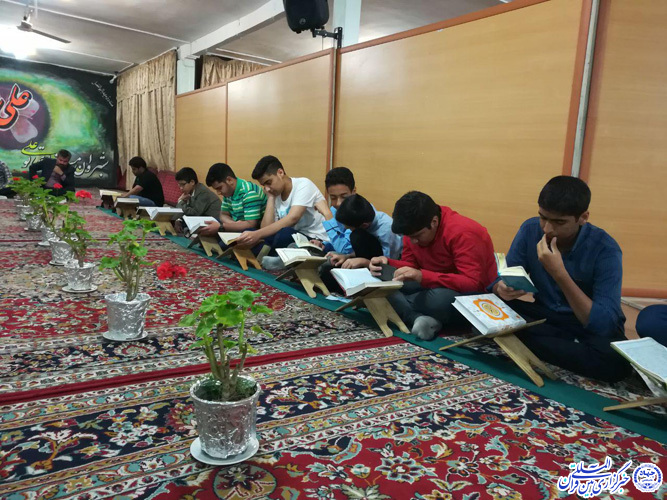 ترتیل&zwnj;خوانی قرآن در هیات ابوالفضلی بیرجند