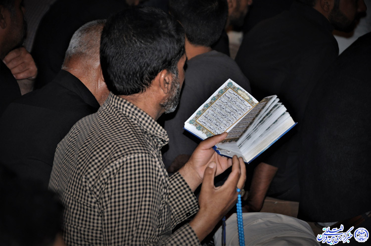 شب بیست و سوم رمضان در امامزادگان باقریه(ع) بیرجند