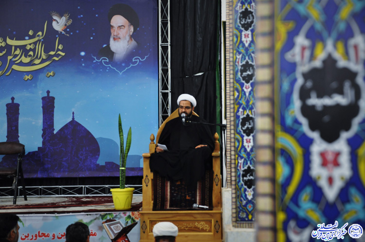 شب بیست و سوم رمضان در امامزادگان باقریه(ع) بیرجند