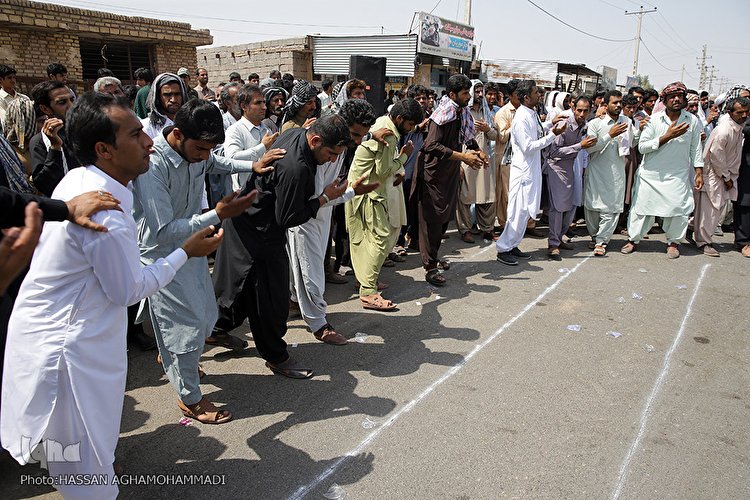 عاشورا در منطقه محروم جازموریان