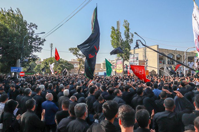 گزارش تصویری دسته زینبیه اعظم زنجان