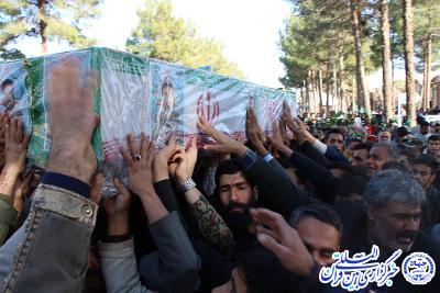 تشییع پیکر بسیجی شهید سید علی رضوی تشییع پیکر بسیجی شهید سید علی رضوی