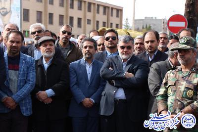 راهپیمایی حمایت از اقتدار ملی در خراسان جنوبی برگزار شد