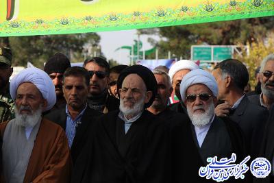 راهپیمایی حمایت از اقتدار ملی در خراسان جنوبی برگزار شد