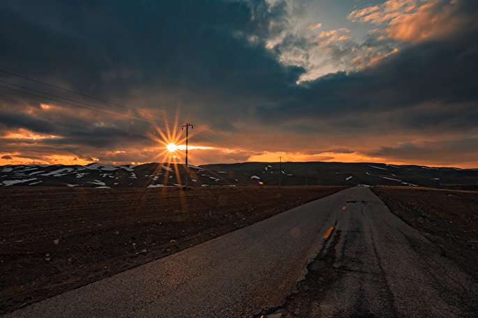 عکس | ابر و باد و مه و خورشید و فلک در کارند