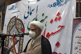 اختتامیه «جشنواره هنرهای آسمانی حوزه علمیه هرمزگان» برگزار شد