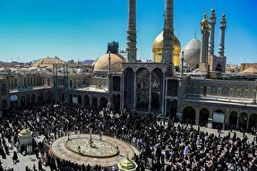 تجربه یک تحویل سال متفاوت در حرم حضرت معصومه(س)