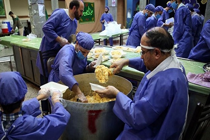 تجلی رزمایش مواسات در پویش «برکت سفره های سحری»