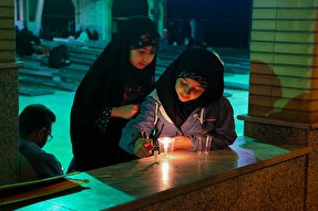 عکس | حال و هوای شب بیست و یکم ماه رمضان در زنجان