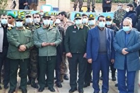 ادای احترام ‌سردار سرلشکر باقری به مقام سردار دلها