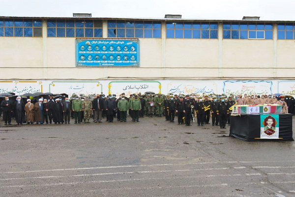 پیکر پاک شهید جاویدالاثر رضا صادقی محبوب در رشت تشییع شد