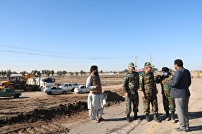 عکس | کمک‌رسانی ارتش به سیل‌زدگان جنوب کرمان