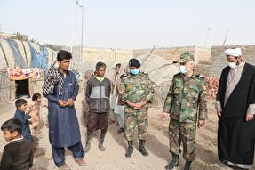 عکس | بازدید امیر غلامعلیان از امدادرسانی یگان‌های ارتش