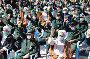 عکس | بیعت با فرمانده در کرمان