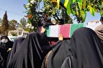 عکس | تشییع شهدای گمنام دفاع مقدس در کرمان