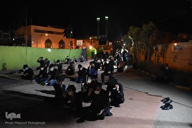 مراسم احیاء شب نوزدهم رمضان - هنرستان دخترانه فامیلی سمنان