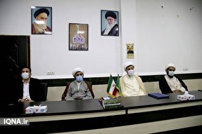 مراسم تودیع و معارفه رئیس اداره تبلیغات اسلامی تنگستان برپا شد