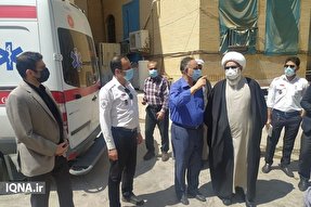 بازدید آیت‌الله صفایی بوشهری از اورژانس بوشهر