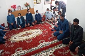 دیدار مشاور عالی بنیاد شهید با خانواده فرزند شهیدی که خودسوزی کرد