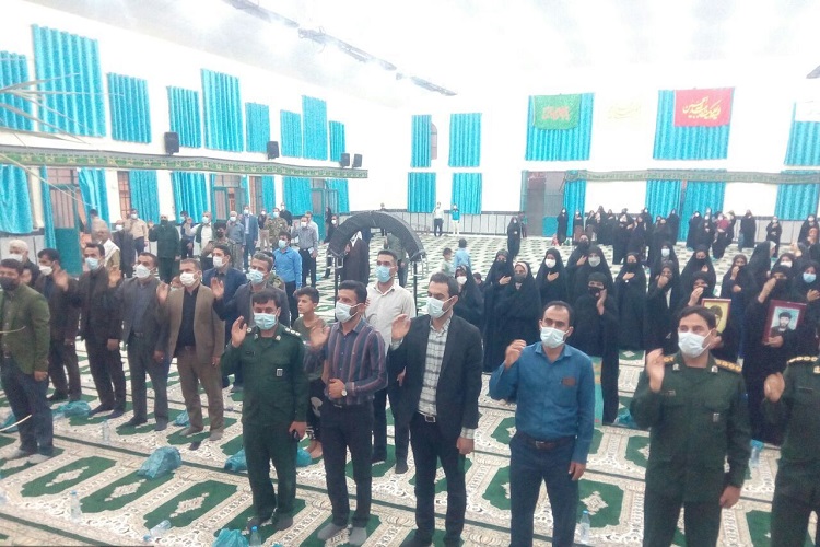 برگزاری یادوارۀ شهدای دیشموک