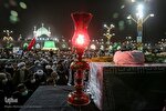 عکس | وداع با پیکر شهید حجت‌الاسلام محمد اصلانی در حرم رضوی