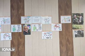 نخستین نمایشگاه نقاشی «جان فدا» در بوشهر برپا شد