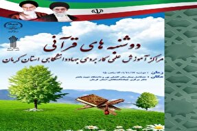 تیزر | ویژه‌برنامه «دوشنبه‌های قرآنی» در جهاددانشگاهی کرمان