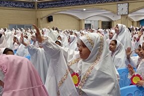 عکس | جشن تکلیف ۱۳۵۷ نوگل قرآنی در گلستان