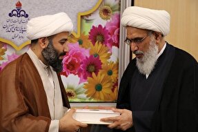 آیین معارفه امام جمعه جزیره خارگ