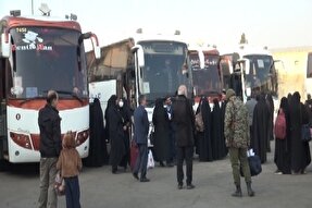 فیلم | آيين بدرقه كاروان قرآنی اردبیل به جمکران