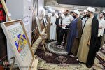 عکس | نمایشگاه هنر ایرانی ـ اسلامی در حوزه علمیه الغدیر