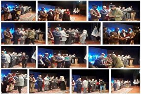 اختتامیه سوگواره ملی «مهر محرم» در سمنان برگزار شد