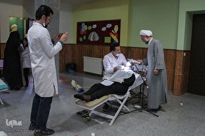 ارائه خدمات دندانپزشکی به ۲۵٠ مددجوی بوئین‌زهرا