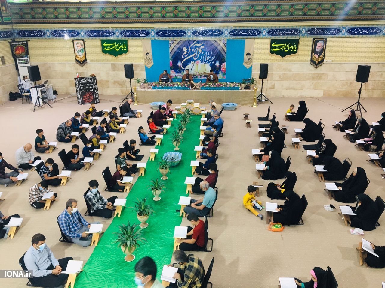 برپایی محفل جزءخوانی قرآن در شهرستان دشتستان+ عکس