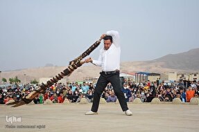 عکس | آیین کهن بیل‌گردانی در نیم‌ور محلات