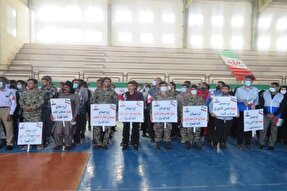 عکس | رزمایش جهادگران فاطمی شهرستان‌های جنوبی کرمان