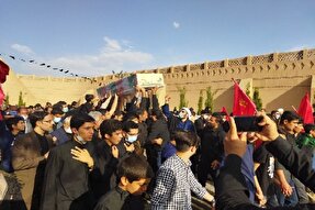 عکس | تشییع و تدفین شهید گمنام در کرمان