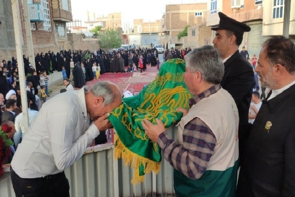 حضور کاروان زیر سایه خورشید در شهرستان چهاربرج آذربایجان‌غربی