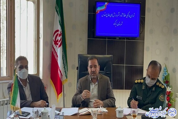 جلسه شورای هماهنگی حفظ آثار و نشر ارزش&zwnj;های دفاع مقدس شهرستان زیرکوه