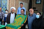 عکس | حضور خادمیاران رضوی در امام‌زاده ابراهیم ارومیه