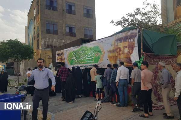 موکب امام حسن‌ مجتبی(ع) کربلا در مشهد برپا شد + عکس