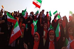 فیلم | اجرای سرود «سلام فرمانده» در گرگان