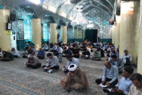 عکس | مراسم دعای عرفه شهرستان انار