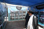 عکس| بازدید نماینده ولی‌فقیه در آذربایجان غربی از نمایشگاه دستاوردهای تبلیغات اسلامی