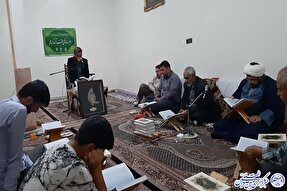 عکس | جلسه خانگی قرآن‌کریم در روستای اندبیل خلخال
