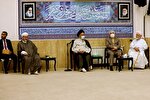 دیدار جمعی از اندیشمندان کشور سوریه با نماینده ولی‌فقیه در گلستان