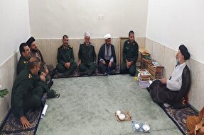 دیدار مسئولان سپاه کهگیلویه با متولی حوزه علمیه ولیعصر(عج) دهدشت